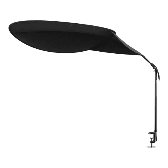 65 Inch Office Cubicle Shade Light Blocker Adjustable Privacy Desk Divider Fabric Shade Kit