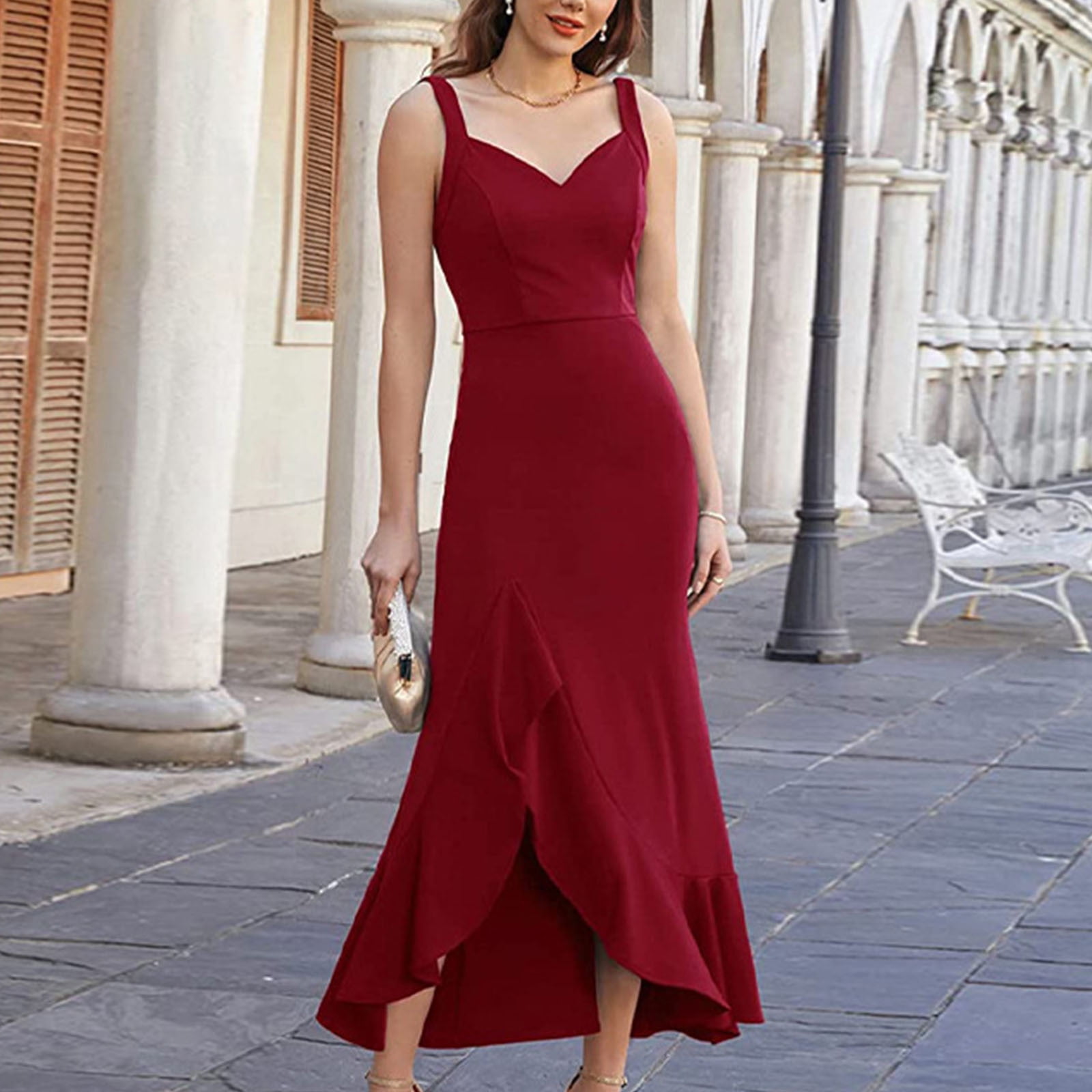 womens formal summer dresses Beat the Heat with Grace: Top 10 for Women Boat Neck Dress Elegantly Follows The Collarbone pstuiky Summer Dresses for Women,