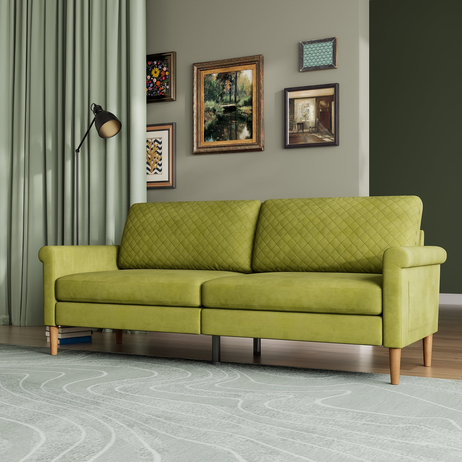 ランドスケーププロダクツ Low Ride Sofa 2 seatブラウン Landscape