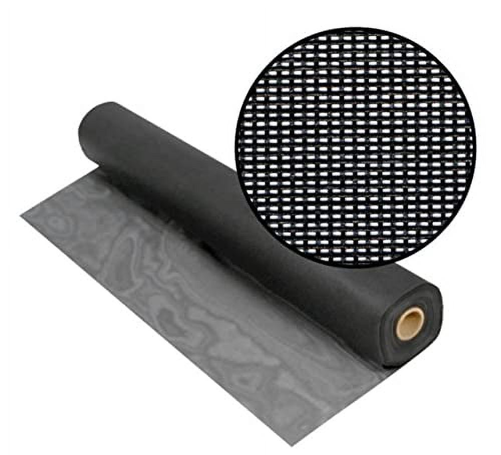65% Solar Insect Screen Mesh Kit - (36 in x 25 ft) - Solar Screen Roll for Window, Patio, & More