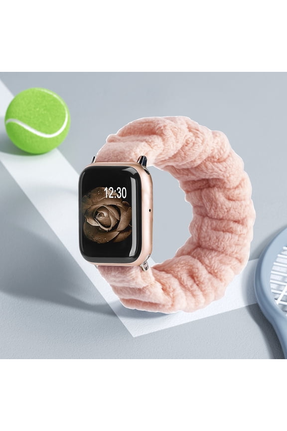 65 Surpdew Hairband Strap Smart Watch Bands Universal 22Mm Interface Stretchy Reusable Bands Applicable To The Latest Models 1-8 Generations And Other All Models Pink Free Size