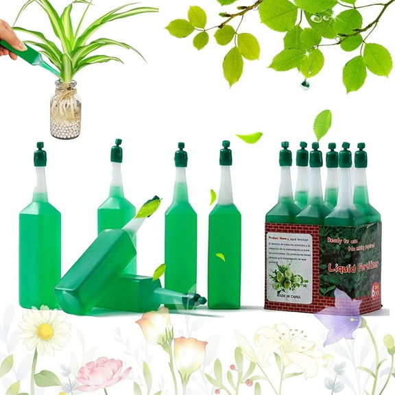 65 Surpdew Plant Nutrient Solution Universal Flower And Green Plant Liquid Fertilizer Hydroponic Foliar Fertilizer Abundant Bamboos Nutrient Solution 38Ml Multicolor Free Size