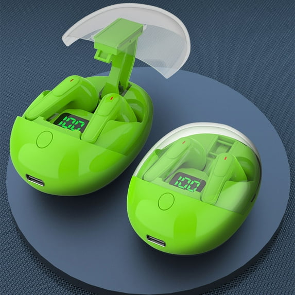 Up to 65% off Wireless Bluetooth Headphones 5.3 In Button Pops Up Design Headphones Built-in Microphone IPX4 Immersive Premium Sound Headset Suitable for Tablet Smart Phone