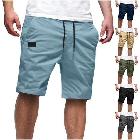 Up to 65% off Xunlbb Men's Big & Tall Cargo Shorts Men's Summer Thin Casual Fashion Comfortable Mesh Work Pants Beach Pants Shorts Gift for Him, S-3XL