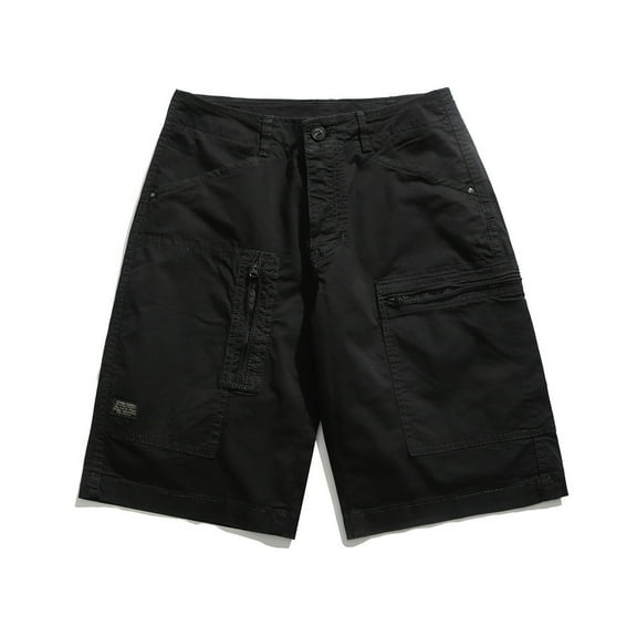 Up to 65% off Xunlbb Men's Big & Tall Cargo Shorts Men's Workwear Shorts Multi Zipper Straight Leg Five Piece Pants, Casual Outdoor Sports Shorts Gift for Him, S-XL