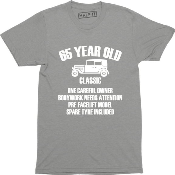 65 Year Old Classic One Careful Owner 65th Birhday Present Gift Men's T-Shirt
