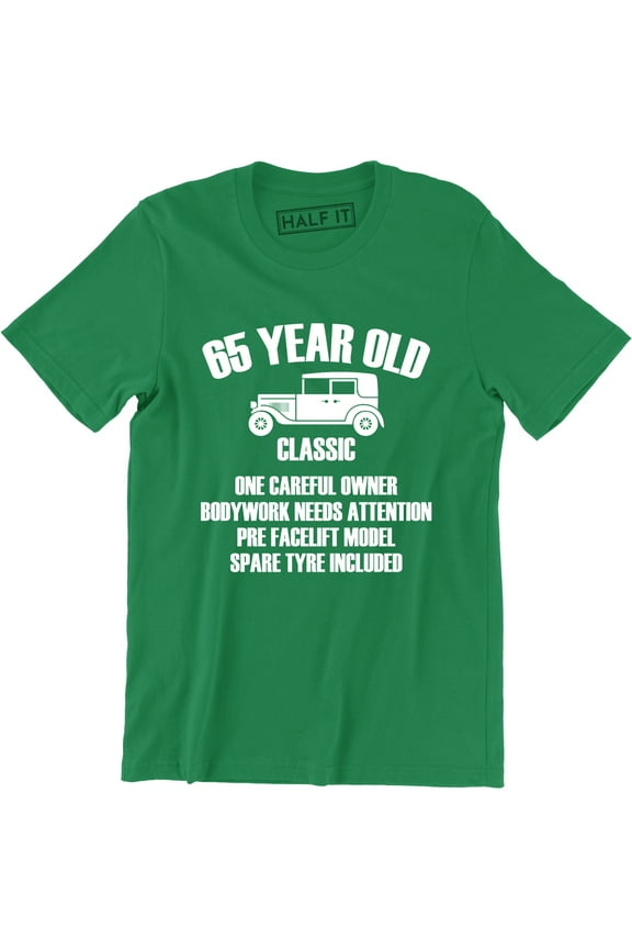 65 Year Old Classic One Careful Owner 65th Birhday Present Gift Men's T-Shirt