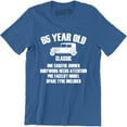 thumbnail image 1 of 65 Year Old Classic One Careful Owner 65th Birhday Present Gift Men's T-Shirt, 1 of 4