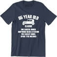 thumbnail image 1 of 65 Year Old Classic One Careful Owner 65th Birhday Present Gift Men's T-Shirt, 1 of 4