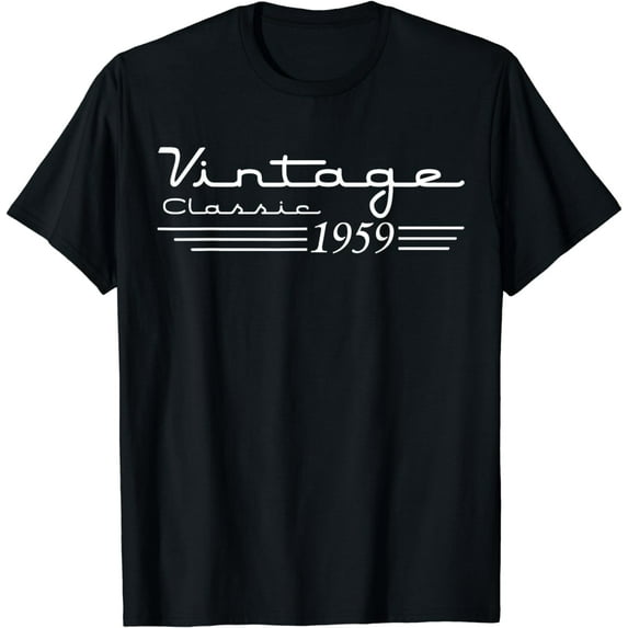 65 Year Old Gifts Vintage 1959 65th Men Women 65th Birthday T-Shirt