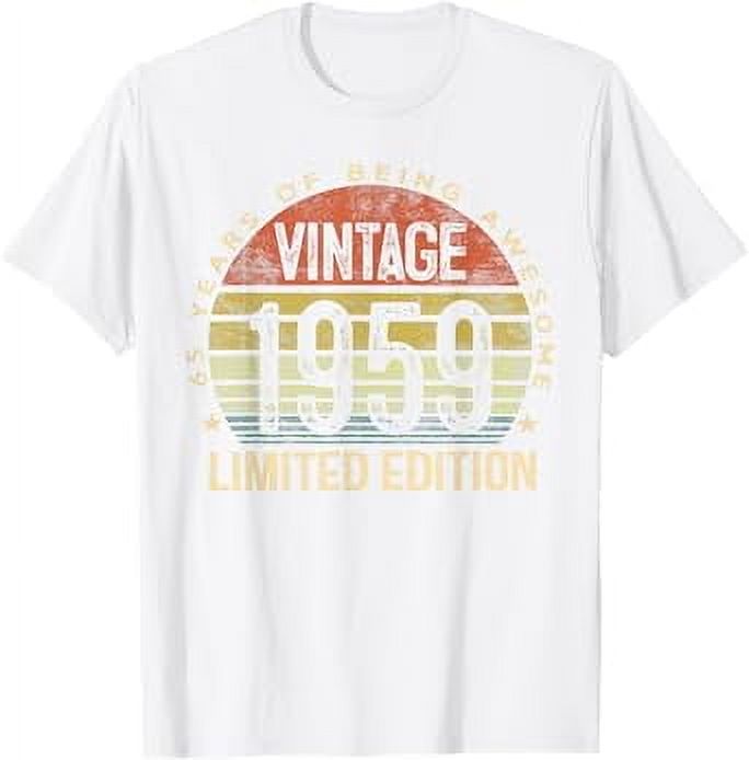 65 Year Old Gifts Vintage 1959 Limited Edition 65th Birthday TShirt