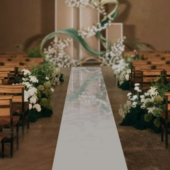 65 feet Mirrored PET AISLE RUNNER Wedding Party Events Decorations Supplies