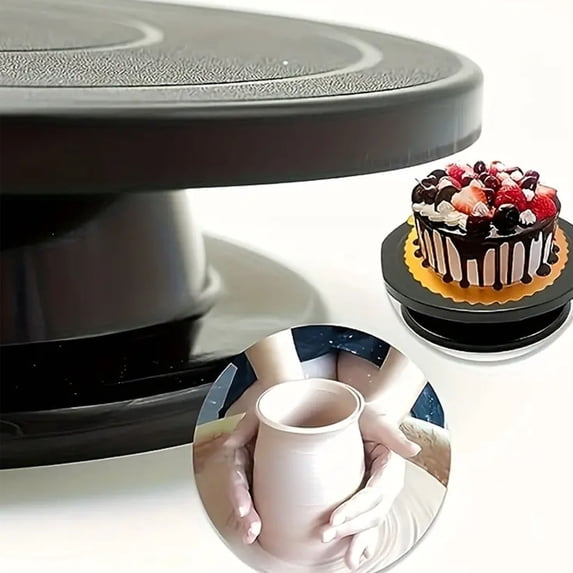 up to 65% off karymi 28cm/11inch Plastic Cake Turntable for Decorating Black Cake Stand Rotate Turntable for Cake Baking Kitchen Accessories Baking Supplies Baking Tools Room Decor