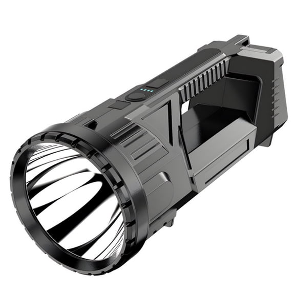 up to 65% off karymi Brightest Outdoor Flashlight 10000 Lumens LED Flashlight LED Light Rechargeable Powerful Torch Long Up to 100-300 Meters Travel Essentials Wholesale Hiking Accessories