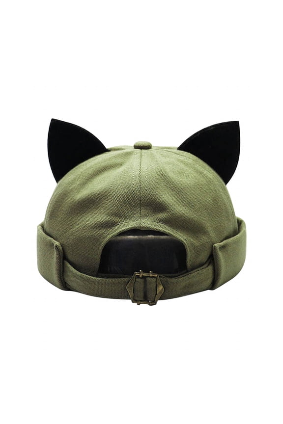 up to 65% off karymi Brimless Docker Ears Hat Unisex Outdoor Sports Hats Worn Backwards Hats Rolled Cuff Beanie with Adjustable Strap Hiking Essentials Gifts for Men Camping Gear