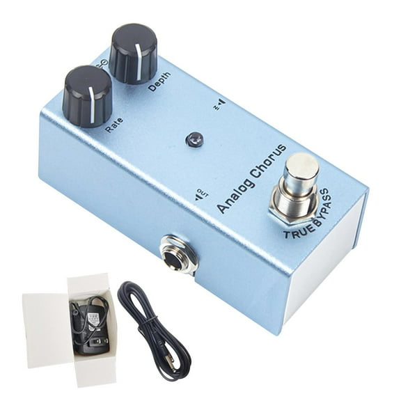 up to 65% off karymi Electric Guitar Effects Metal Distortion Overload Reverb Choir Sound Effects Instrument Accessories Womens Gifts House Decor