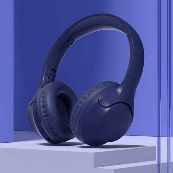 up to 65% off karymi Head Mounted Wired and Wireless Double Mode Foldable Soft Headband Low Latency High Battery 5.4 Sports Gaming Bluetooth Headphones Earphones Gifts for Women