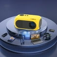 thumbnail image 1 of up to 65% off karymi Household Portable LED Mini HD Projector Gift Machine Parent Child Gift Support 1080p HD Decoding Supports U Disk USB HDMI and AV Cable Playback Weekly Deal Weekly Deal, 1 of 8