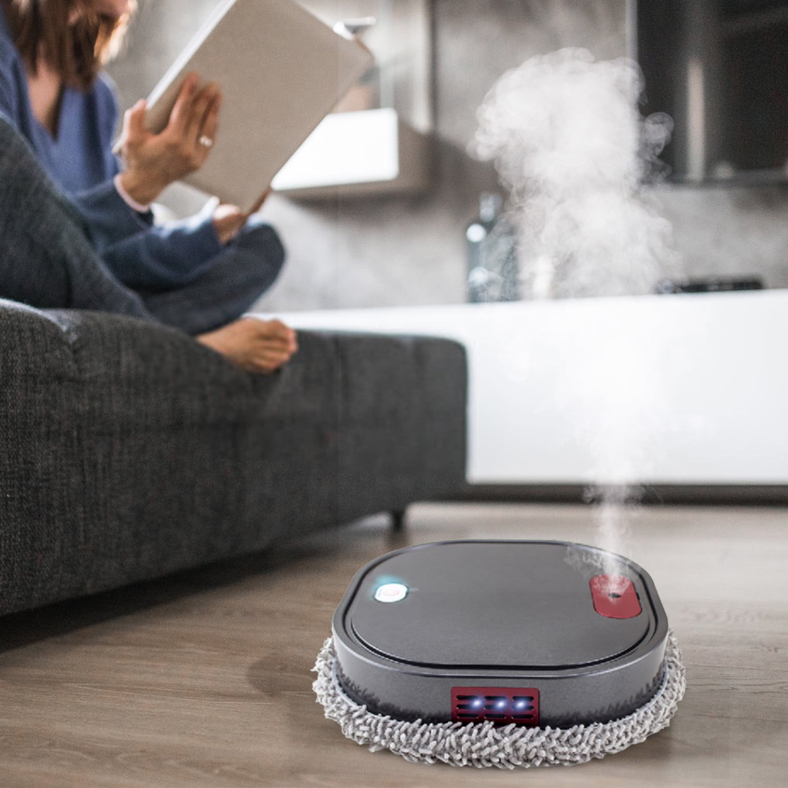 up to 65% off karymi Intelligent Sweeping Robot Household Four in One Sweeping Machine Charging Intelligent Vacuum Cleaner Small Home Appliance Gift up to 90% off up to 90% off Clearance