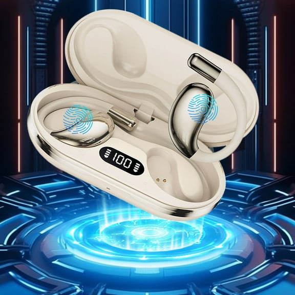 up to 65% off karymi Intelligent Translation Headset 144+Languages Border New Wireless OWS Simultaneous Interpretation Bluetooth Headset Wireless Bluetooth 5.4 Earphones Headphone Weekly flyer