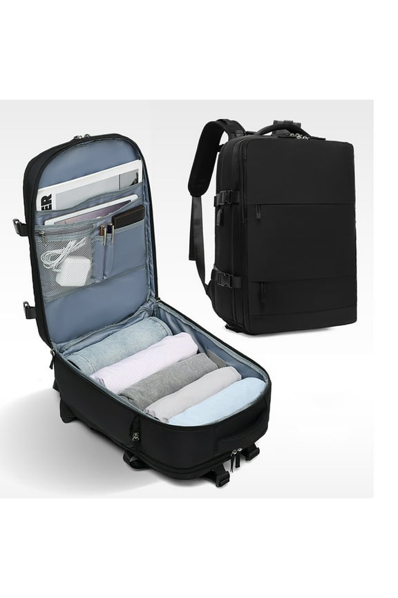 up to 65% off karymi Large Travel Backpack Water Proofing Hiking Rucksack USB Backpack Storage Large Capacity Multifunctional Wet and Dry Travel Bag House Decor School Supplies