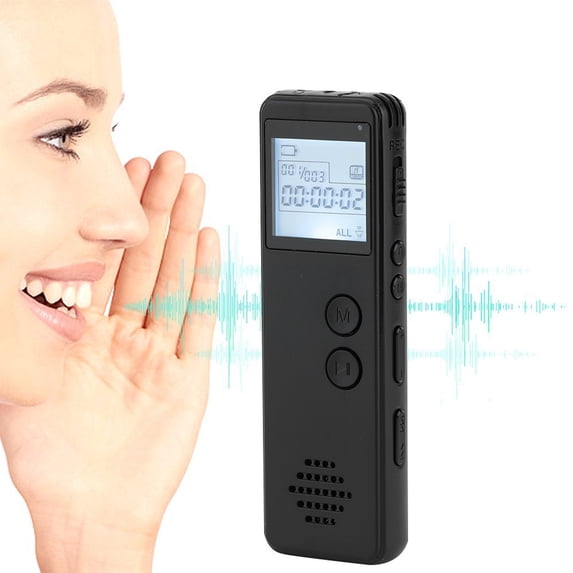 Up to 65% off karymi Learning Office Digital Recording Pen Voice Recorder Intelligent Recording MP3 Player External Playback Function Back to School Supplies Office Supplies