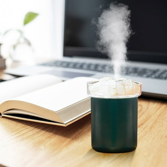 up to 65% off karymi Mini Humidifier 280MLUSB Cool Mist Portable Desktop Humidifier Stone Humidifier Two Misting Modes Quiet for Baby Bedroom Office Home Garden Decor