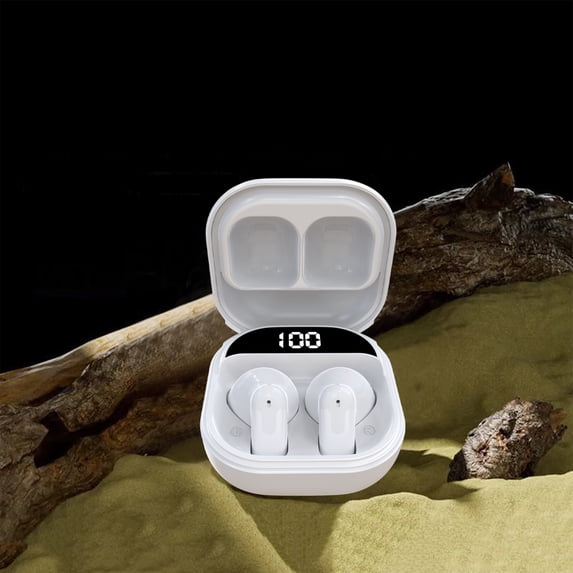 up to 65% off karymi Short Stemmed True Wireless Bluetooth Earphones Small Semi in Ear Low Latency High Battery Semi in Ear 5.4 Bluetooth Earbuds Earphones up to 90% off up to 90% off