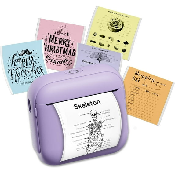 up to 65% off karymi Thermal Label Printers Wireless Bluetooth Portable Adhesive Barcode Home Inkless Printing Machine up to 90% off Summer