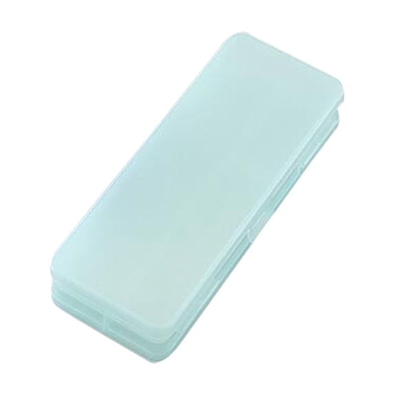 up to 65% off karymi Translucent Pencil Case Student Storage Pencil Case Pencil Case Multifunctional Double-sided Macaron Plastic Pencil Case House Decor