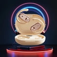 thumbnail image 1 of up to 65% off karymi Wireless Bluetooth Headphones Intelligent Noise Reduction Earbuds Digital Power Display and Stereo HiFi Sound Bluetooth 5.4 Hanging Ear Rotatable Earphones Porch Decor, 1 of 8