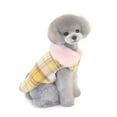 thumbnail image 1 of kladzum Dog Clothes Pet Clothing New Three-Color Woolen Woolen Coat Fall and Winter Woolen Coat Warm Dog Coat Dogs Costumes, 1 of 4