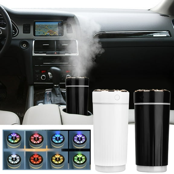 Up to 65% off! Room Humidifier For Bedroom New Small Portable Phantom Colorful Humidifier Cup Car Humidifier Aromatherapy Humidifier Car Compact Humidifier
