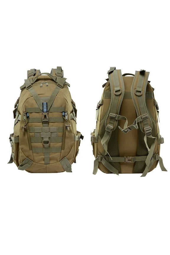 Travel Backpack Camouflage Multi High Capacity Functional Backpack Pack, Double Shoulder Hip Belt Bag Packs Water Resitive Bag Pouch Hiking Climbing Outdoor Backpack