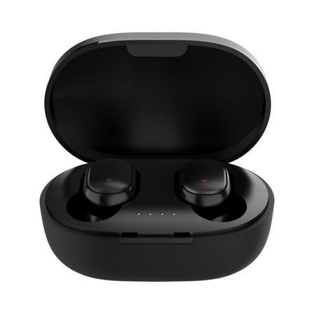 Up to 65% off!Wireless Earbuds, Bluetooth 5.3 Earbuds Stereo Bass, Bluetooth Sports Headphones in Ear Noise Cancelling Mic With Mini Charging Case Ear Buds Black
