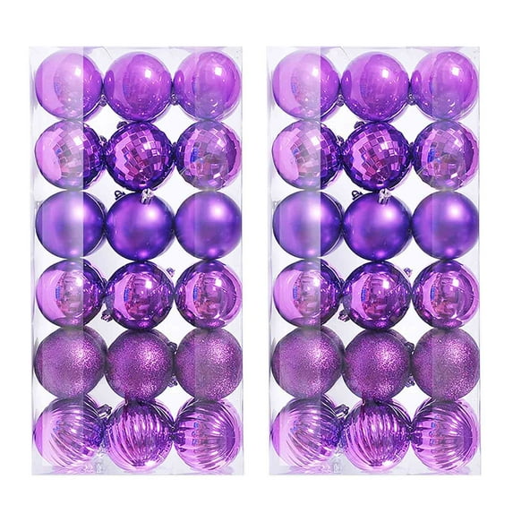 Up to 65 off!Yyuenw 72PCS Christmas Tree Ball Bauble Hanging Home Party Ornament Decor 4CM, Shatterproof Christmas Ornaments for Xmas Tree,Wedding,Thanksgiving Christmas Decorations