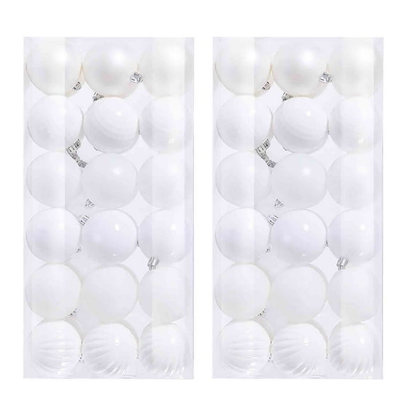 Up to 65 off!Yyuenw 72PCS Christmas Tree Ball Bauble Hanging Home Party Ornament Decor 4CM, Shatterproof Christmas Ornaments for Xmas Tree,Wedding,Thanksgiving Christmas Decorations