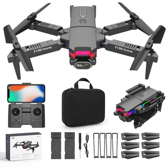 Up to 65 off!Yyuenw Drone with Daul 4K HD FPV Camera Remote Control Toys Gifts For Boys Girls with Altitude Hold Headless Mode Start Speed Adjustment Drones for Kids 8-12