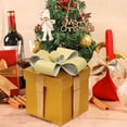 thumbnail image 1 of Up to 65 off!Yyuenw Gift Box with Lids and Ribbon- A Rigid Cardboard Gold Colored Collapsible and Reusable Gift Box for Birthday, Christmas, and Weddings for Men and Women(7.87inch), 1 of 5