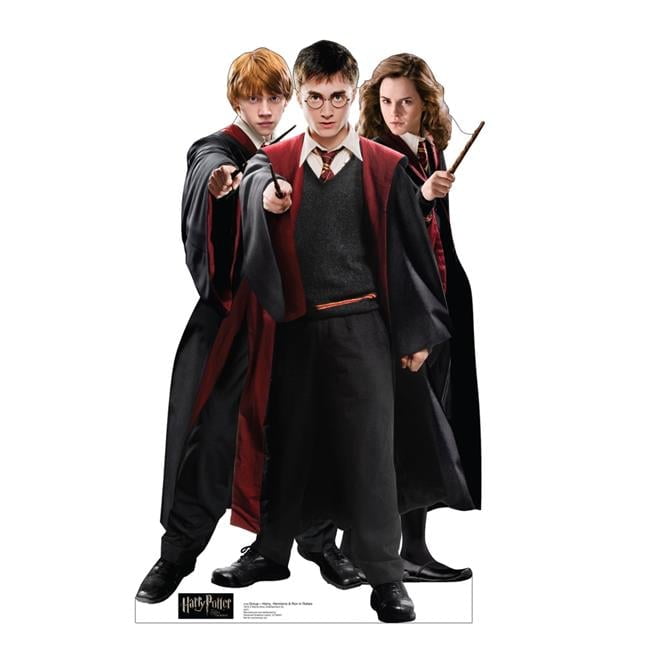 65'' Harry Potter Trio Life-Size Cardboard Standee