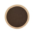 thumbnail image 1 of 65 x 65 in. Dolce Bordered Doormats, Toasted Brown, 1 of 1