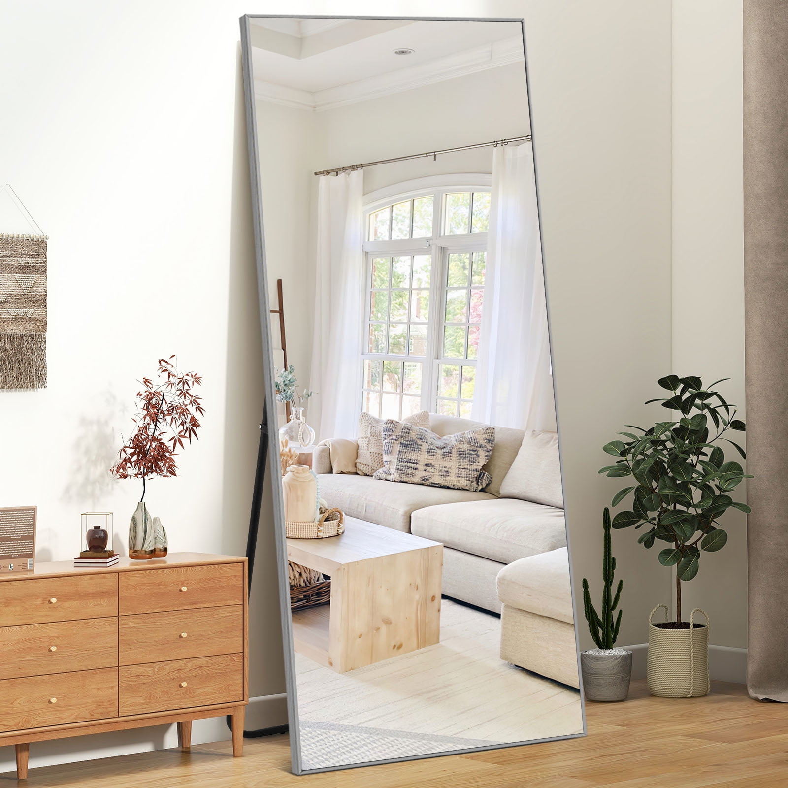 Neutype Full Length Mirror 65x22 - Definition Glass - Walmart.com