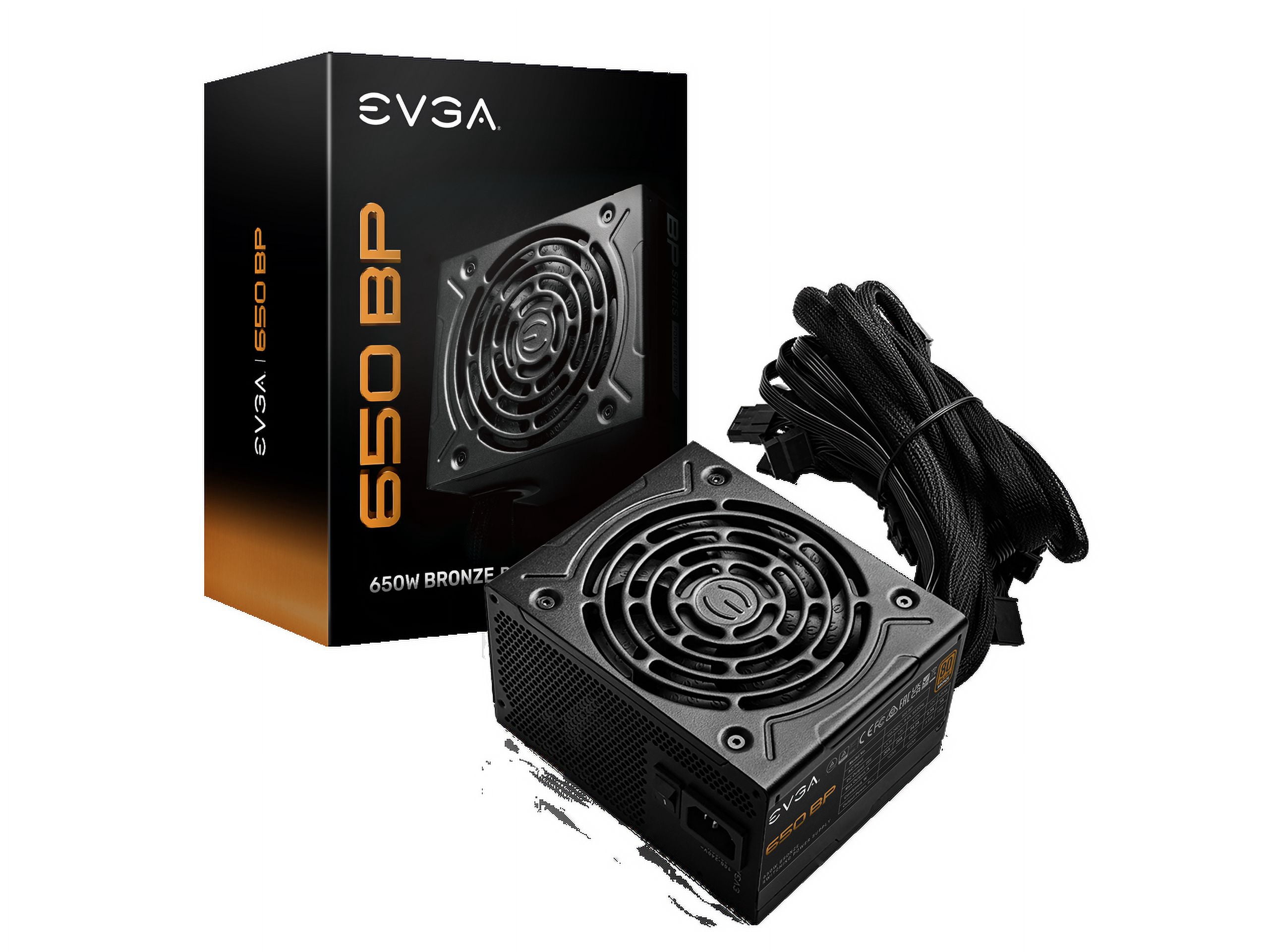 EVGA 650 BP 650W shortest ATX Computer Power Supply