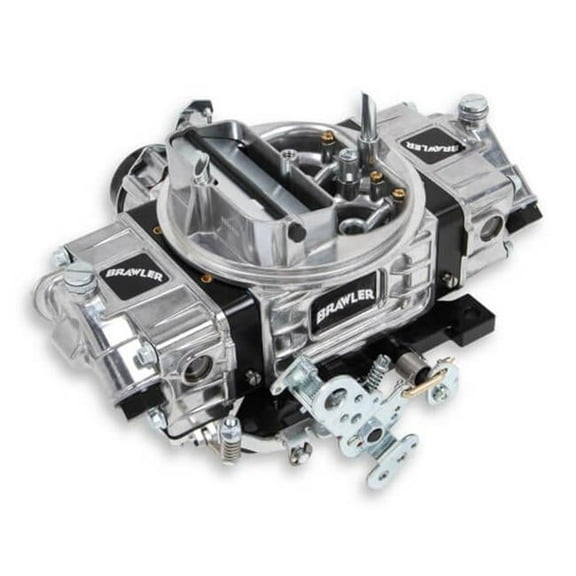 650 CFM Brawler Street Carburetor Mechanical Secondary, Black