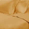 thumbnail image 1 of 650 Thread Count 100% Egyptian Cotton Solid Duvet Cover & Pillow Shams, 3-Piece Duvet Cover Set by Blue Nile Mills – Full/Queen, Gold, 1 of 7