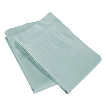 650 Thread Count 100% Egyptian Cotton Solid Pillowcases, 2-Piece Pillowcase Set by Blue Nile Mills