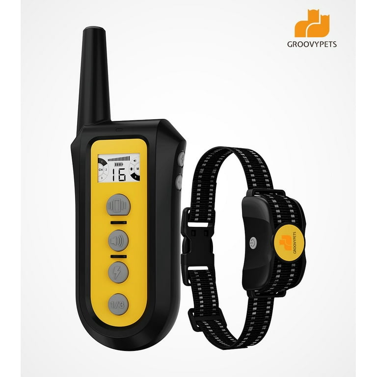 650 Yard Remote Dog Training Collar w/Automatic Bark Control