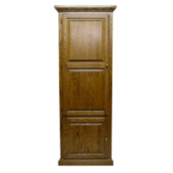 6500-6505 24"W Wood Door Traditional Bookcase