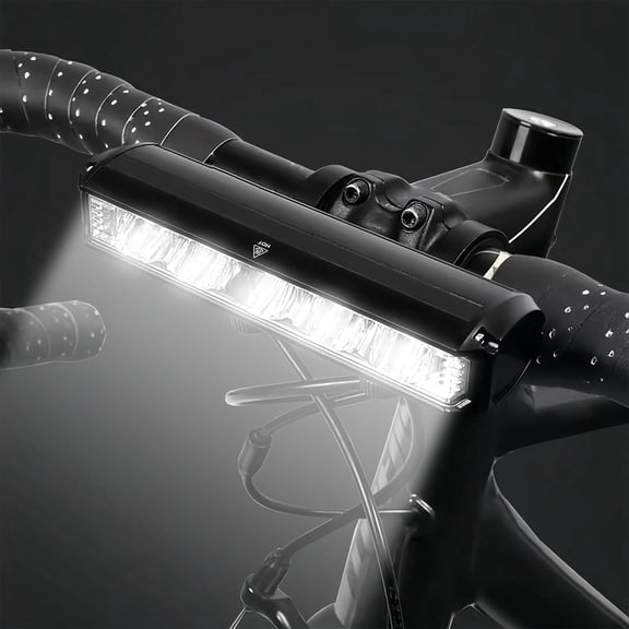 Siuyiu USB Rechargeable Bike Lights, Super Bright LED Bicycle Lights with 4 Light Modes, Black