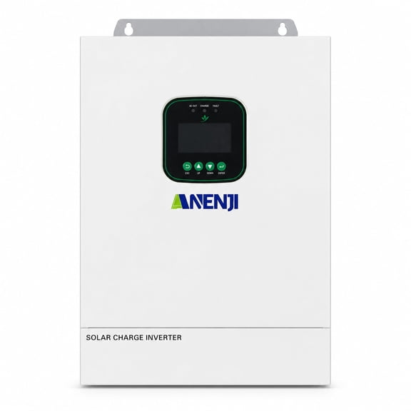 6500W 48V Hybrid Solar Inverter Charger, 120V Pure Sine Wave, Dual MPPT, 9000W PV Input, Parallel Support
